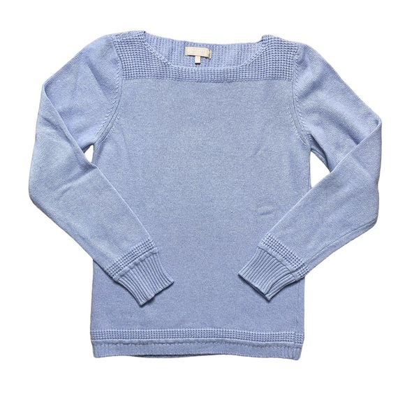 Benedetta b Sweaters - Benedetta B Sweater Cashmere Blend Periwinkle Blue L